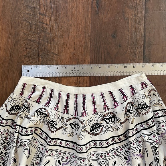 Boho maxi skirt, authentic wardrobe piece from the soap Passions, approx size 6* - Picture 13 of 16